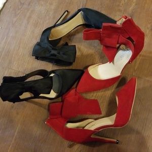 SOLD🚫 Red & Black heels bundle